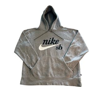Men’s Nike SB (skateboarding) Heather Gray Hoodie Size Small